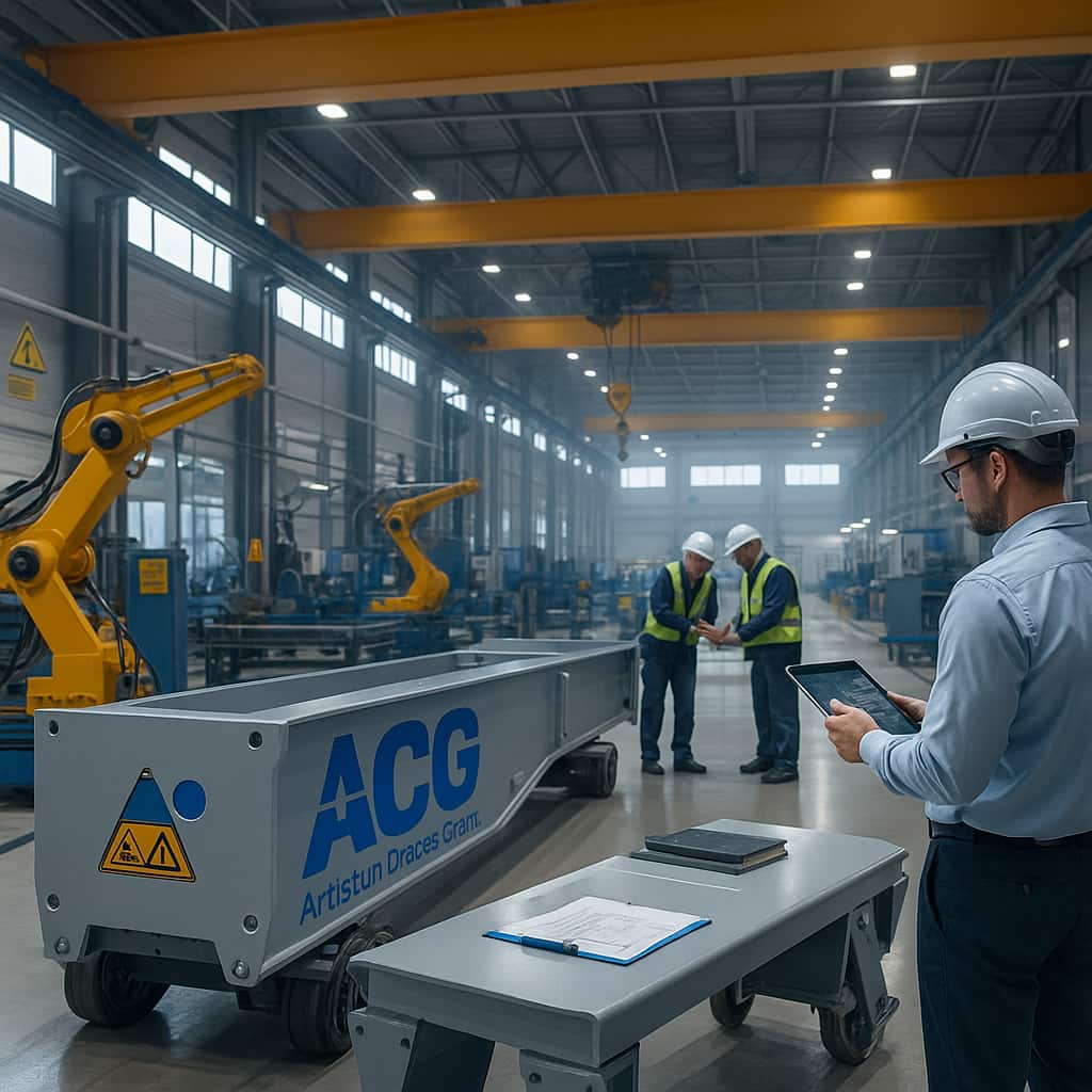 Artistun technical team providing consulting for crane and lifting equipment selection