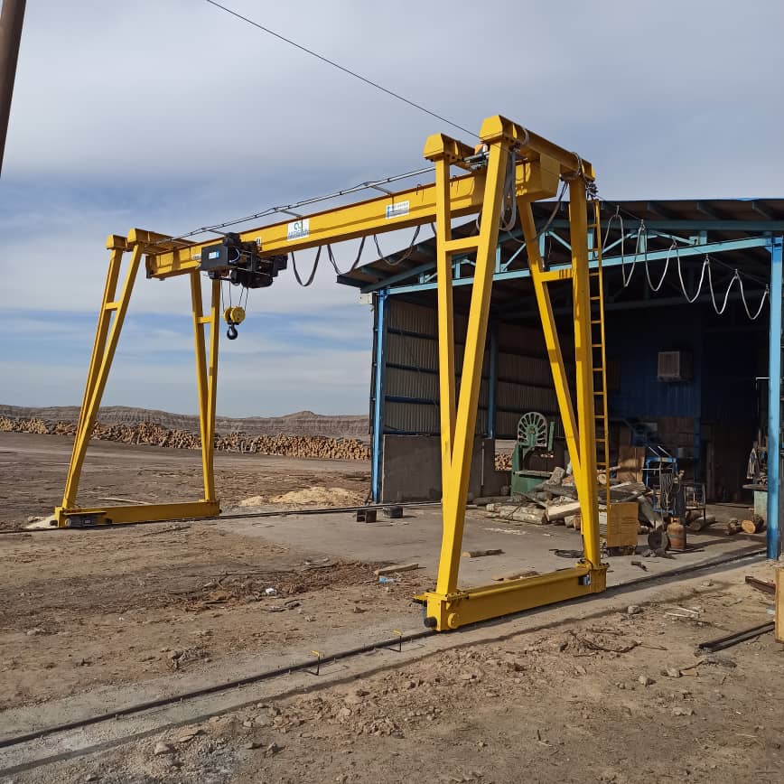 Single-girder gantry crane