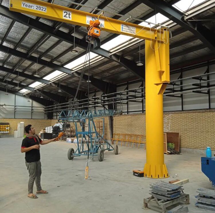 Pillar jib crane