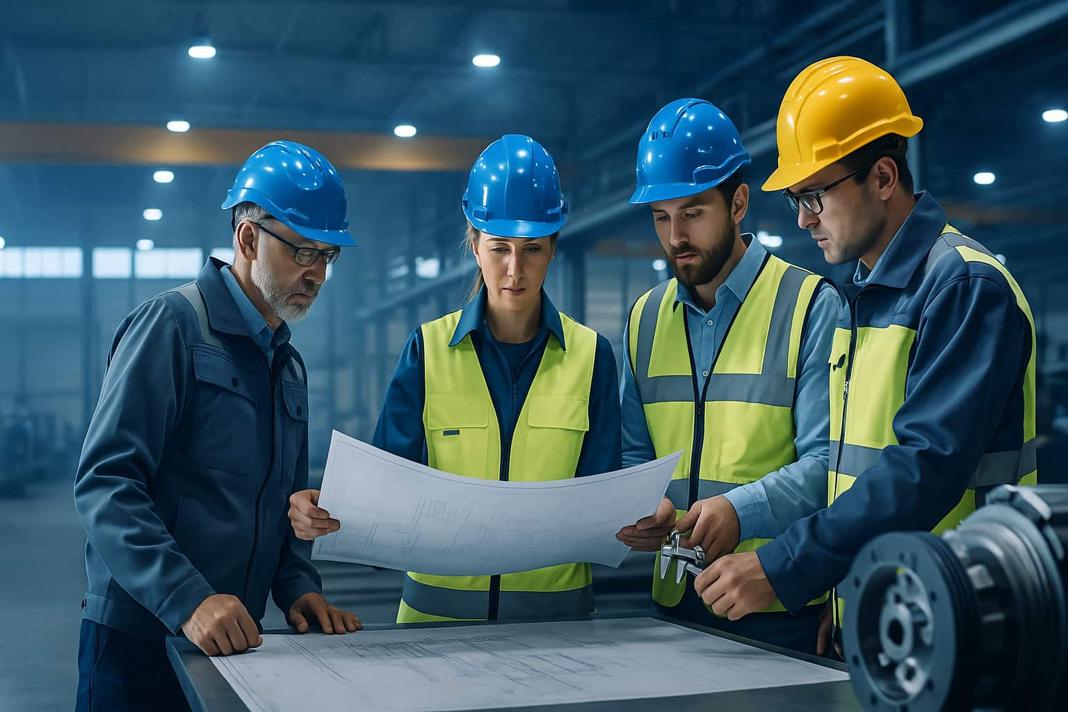 Safety and quality testing of overhead cranes at Artistun Industry