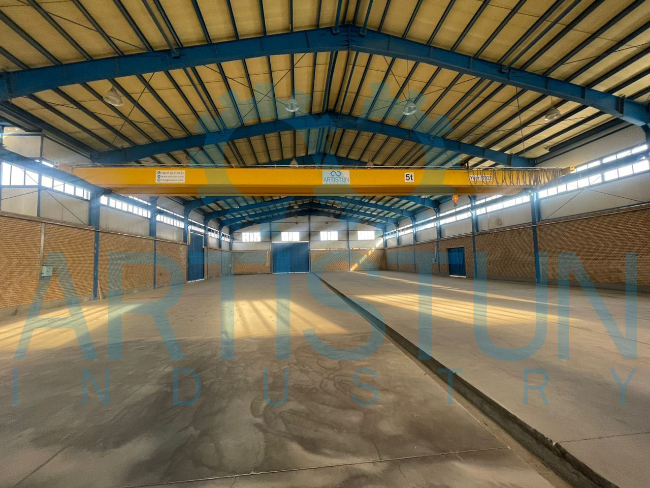 Hook block and safety devices of AOCD double girder overhead crane