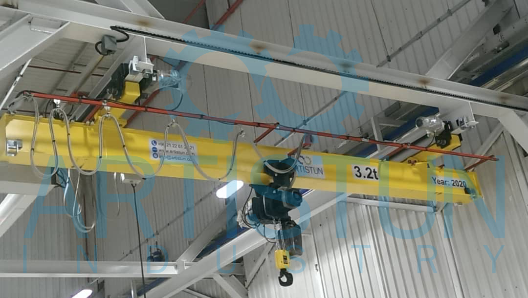 Suspension crane runway and end carriages — Artistun Industry