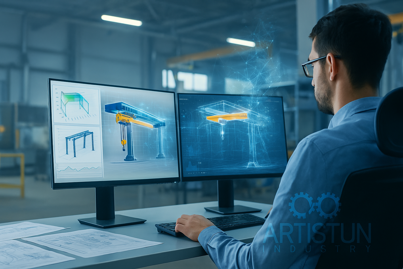 R&D lab and testing at Artistun Industry