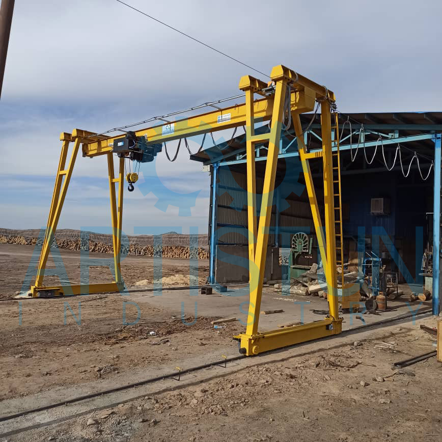 جرثقیل دروازهای تک پل آرتیستون سری AGCS — نمای کلی سالن یا محوطه