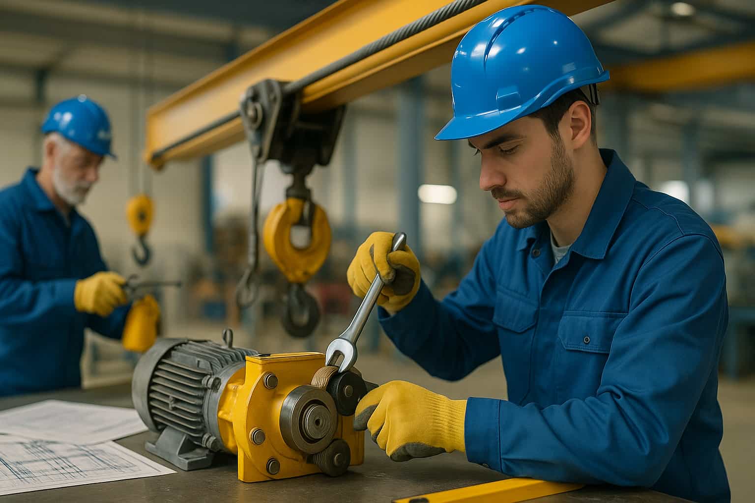 تعمیرات و نگهداری جرثقیل — آرتیستون صنعت