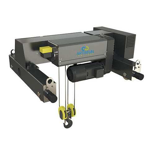 بالابر بکسلی صنعتی با سیم‌بکسل فولادی مخصوص جرثقیل سقفی